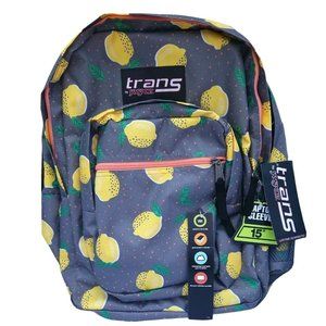 Trans by JanSport Supermax Backpack Lovely Lemons Spring Break Summer Camp